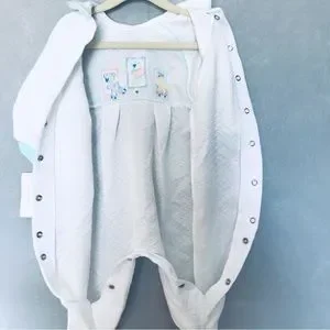 Baby Dior Pajamas Vintage Nwt Rare Unisex Baby Dior Footsie